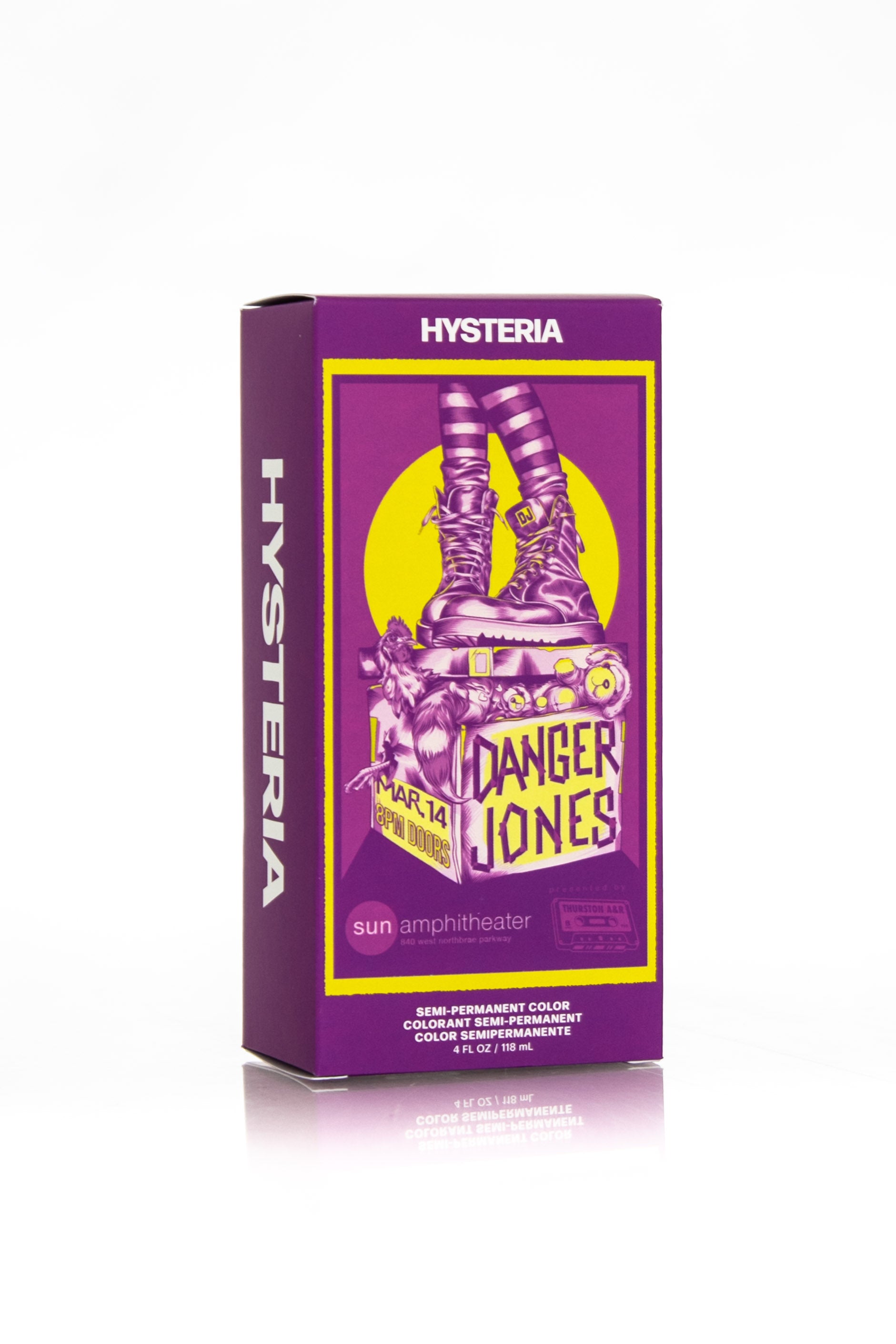 DANGER JONES SemiPermanent Color 118ml Various Colours Hair Gang