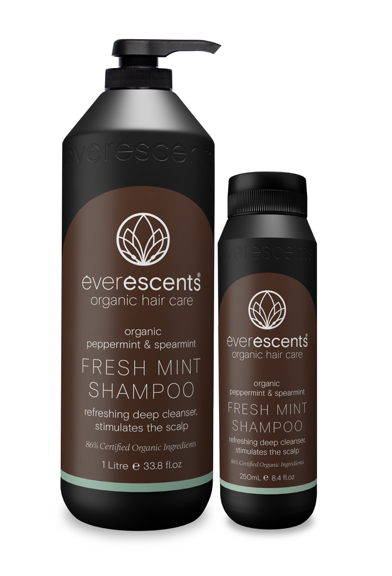 当方オリジナル品種　PepperMint EVO　1ペア　 Organic Peppermint & Spearmint Fresh Mint Shampoo - Stimulates