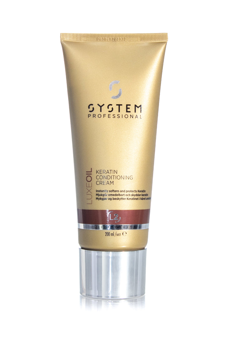 SYSTEM PROFESSIONAL Luxe Oil Keratin Conditioning Cream  | Various Sizes