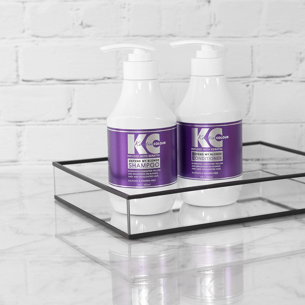 KERATIN COLOUR Defend My Blonde Shampoo | 400ml