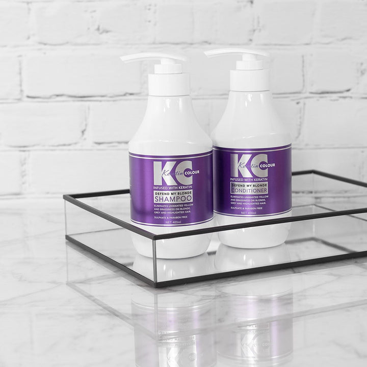 KERATIN COLOUR Defend My Blonde Shampoo | 400ml