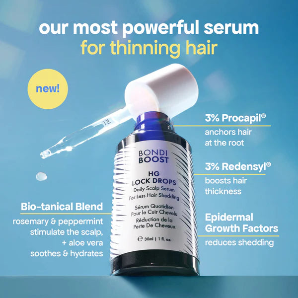BONDI BOOST HG Lock Drops Daily Scalp Serum | Various Sizes