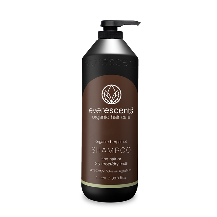 EVERESCENTS Organic Bergamot Shampoo | Various Sizes