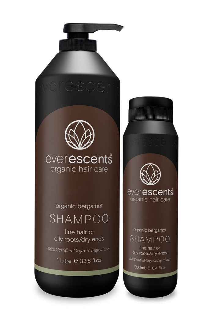 EVERESCENTS Organic Bergamot Shampoo | Various Sizes
