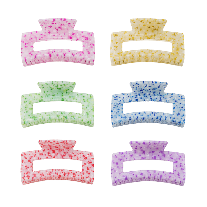 Square Claw Clip | Various Colours