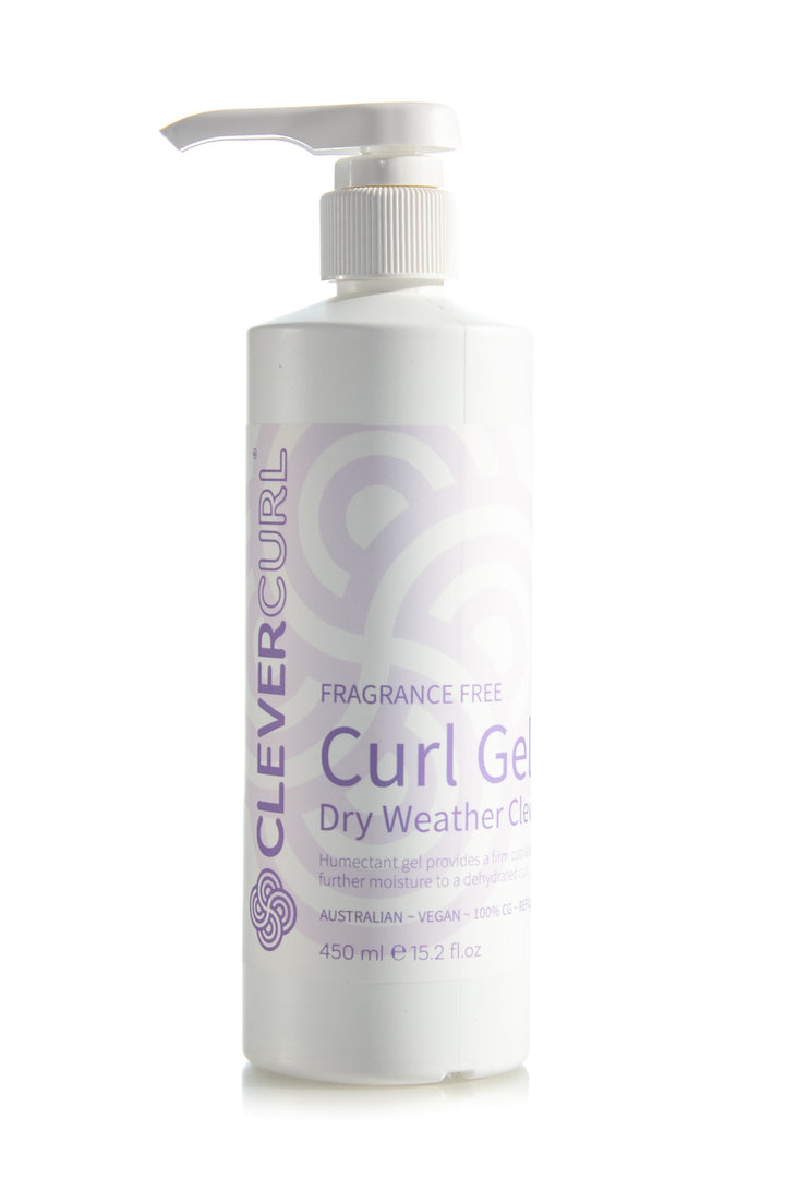Clever Curl Fragrance Free Gel Dry Weather Clever