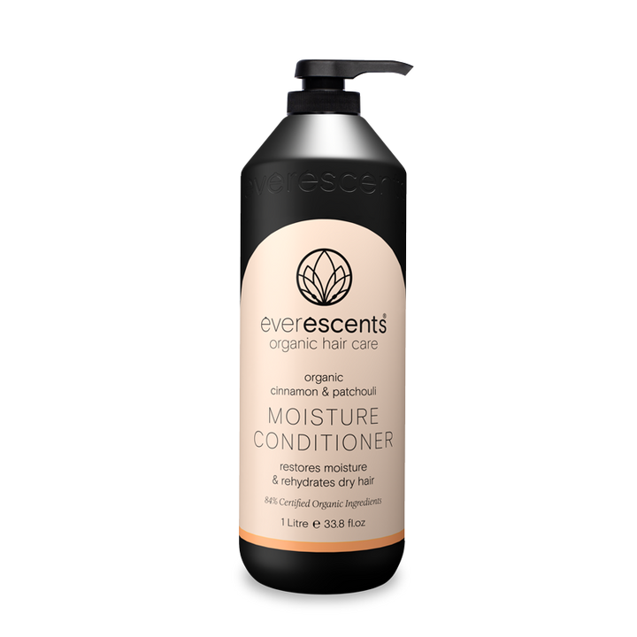 EVERESCENTS Organic Cinnamon & Patchouli Moisture Conditioner | Various Sizes