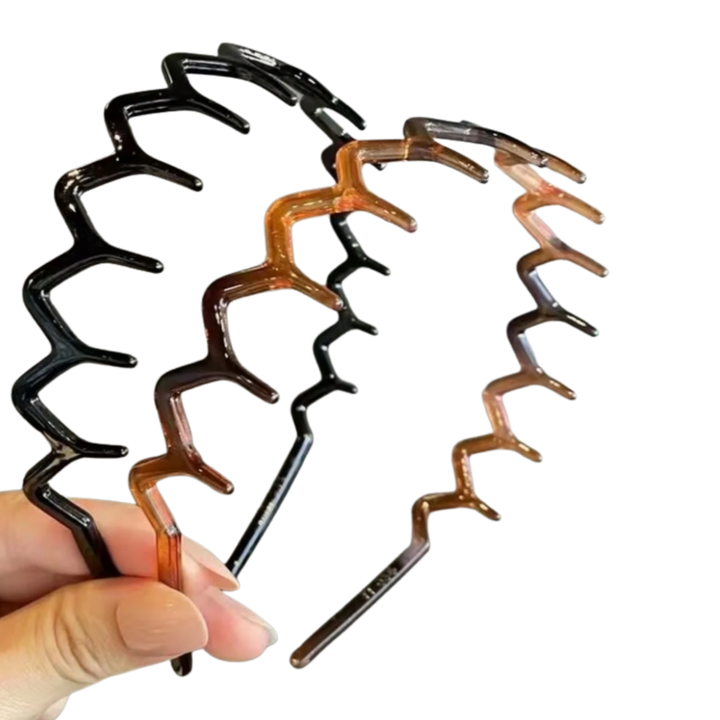 Plastic Headband with Teeth | Various Colours