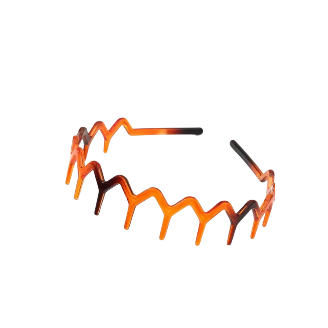 Plastic Headband with Teeth | Various Colours