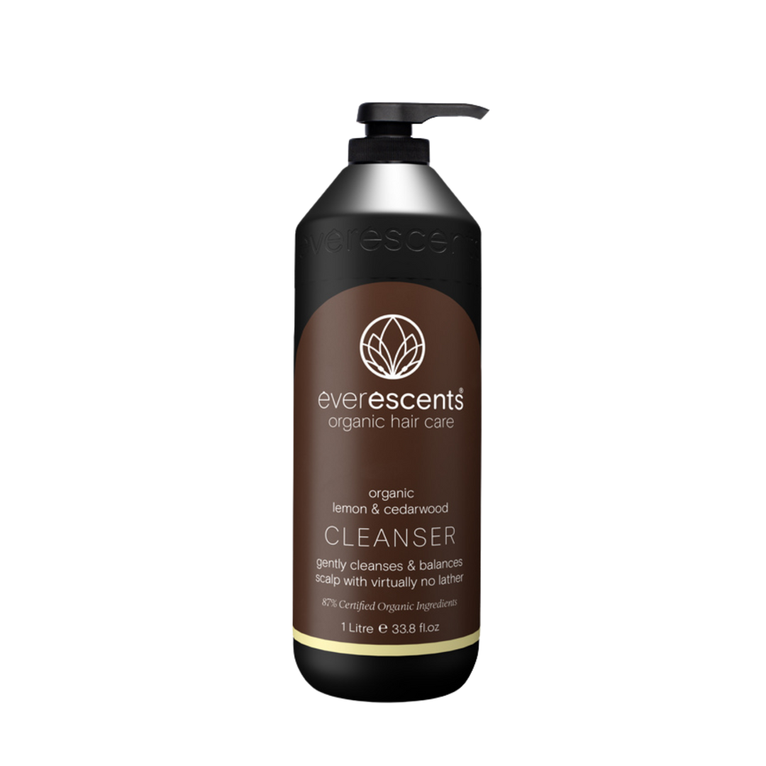 EVERESCENTS Organic Lemon And Cedarwood Cleanser | Various Sizes
