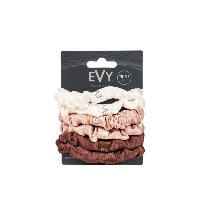 EVY PROFESSIONAL Scrunchies 6 Pack | Various Colours
