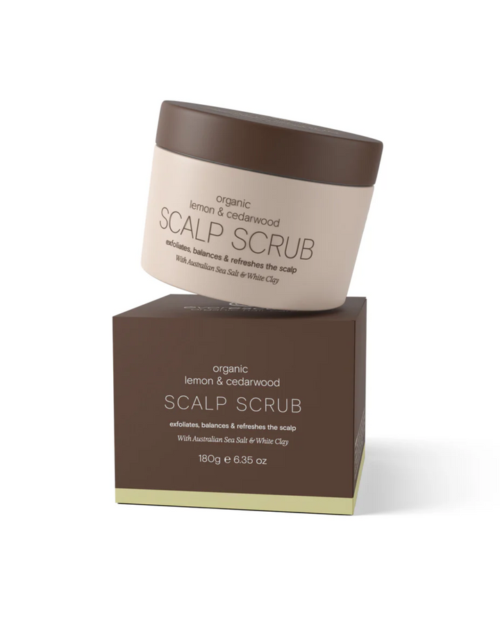 EVERESCENTS Organic Lemon & Cedarwood Scalp Scrub | 180g