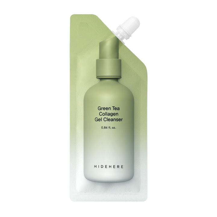 HIDEHERE Green Tea Collagen Gel Cleanser | 25ml