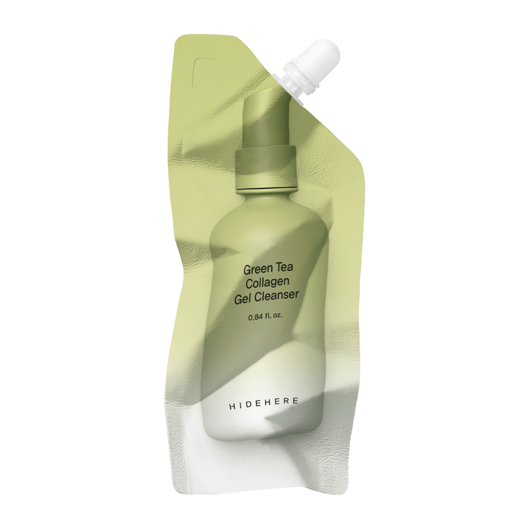 HIDEHERE Green Tea Collagen Gel Cleanser | 25ml