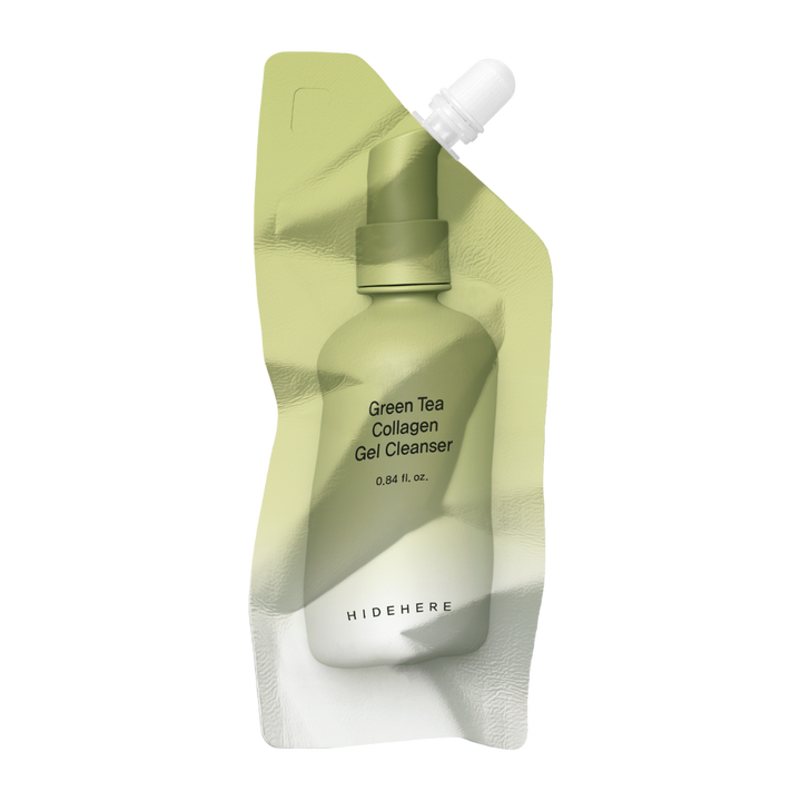 HIDEHERE Green Tea Collagen Gel Cleanser | 25ml