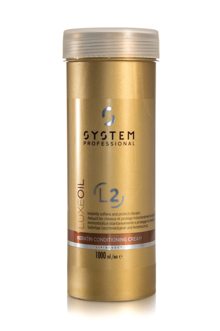 SYSTEM PROFESSIONAL Luxe Oil Keratin Conditioning Cream  | Various Sizes