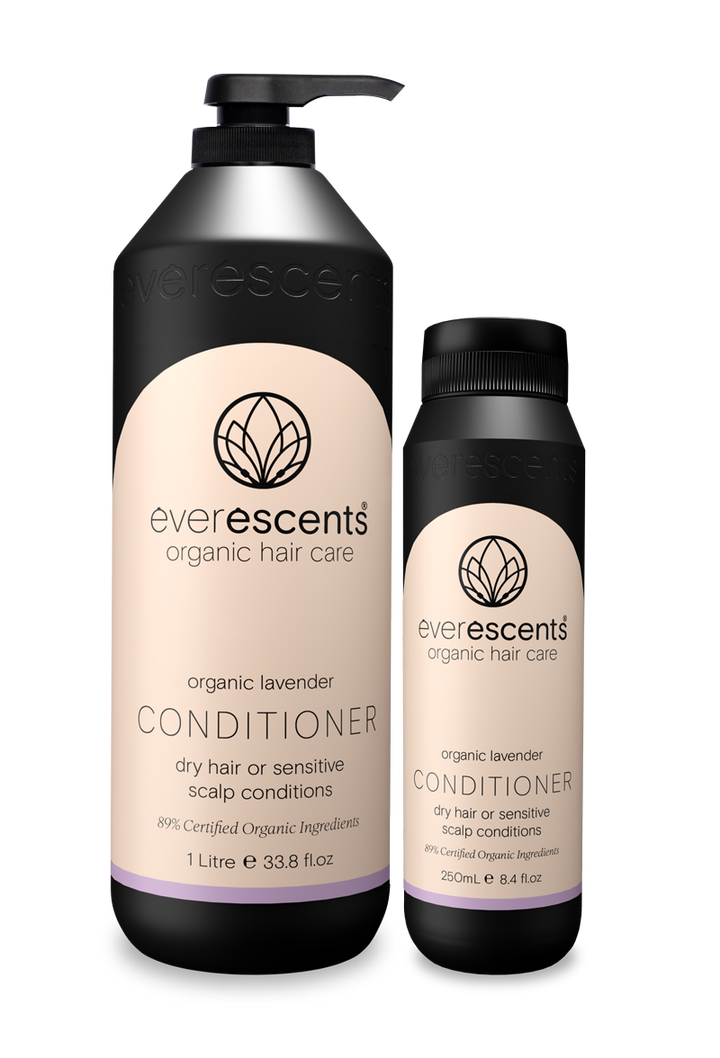EVERESCENTS Organic Lavender Conditioner | Various Sizes