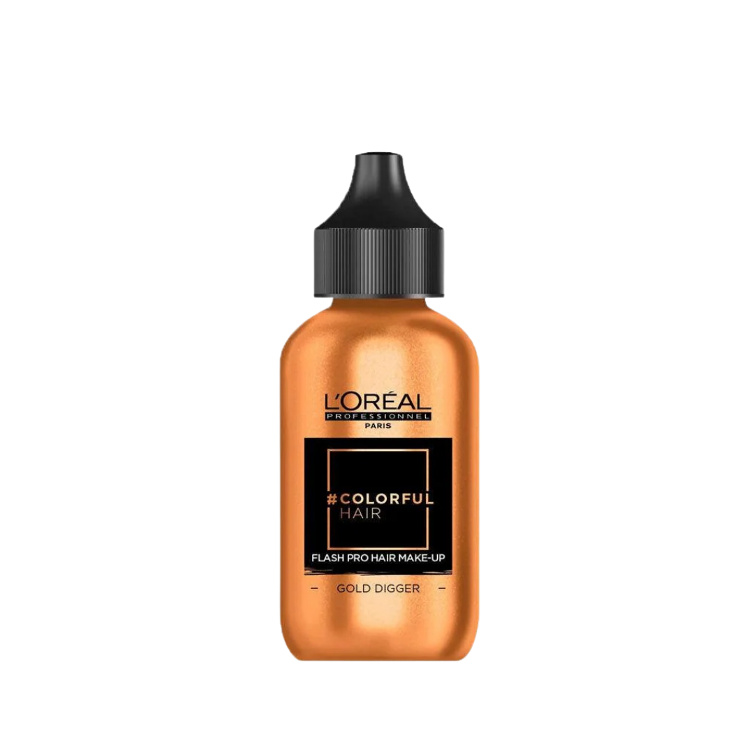 LOREAL Professionnel Flash Pro Hair Make-Up 60ml | Gold Digger