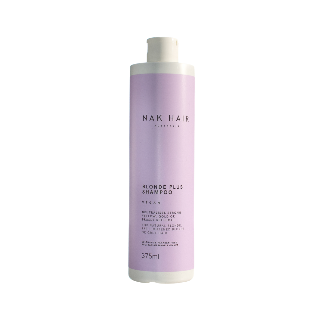 NAK Hair Blonde Plus Shampoo | Various Sizes