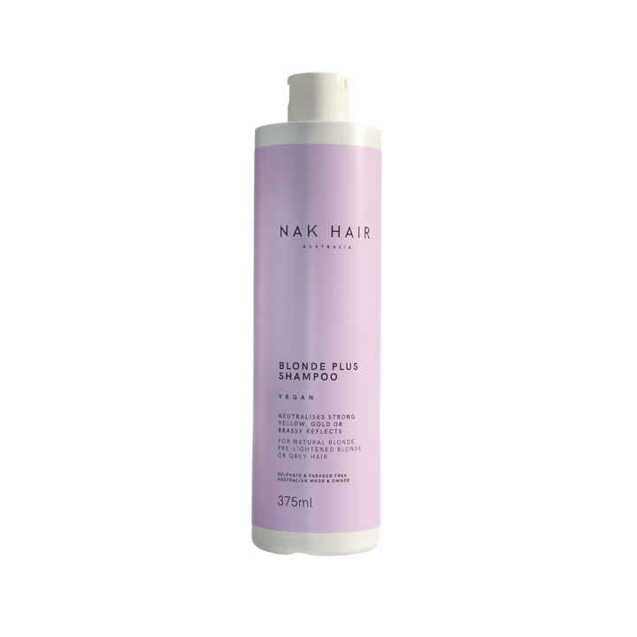 NAK Hair Blonde Plus Shampoo | Various Sizes