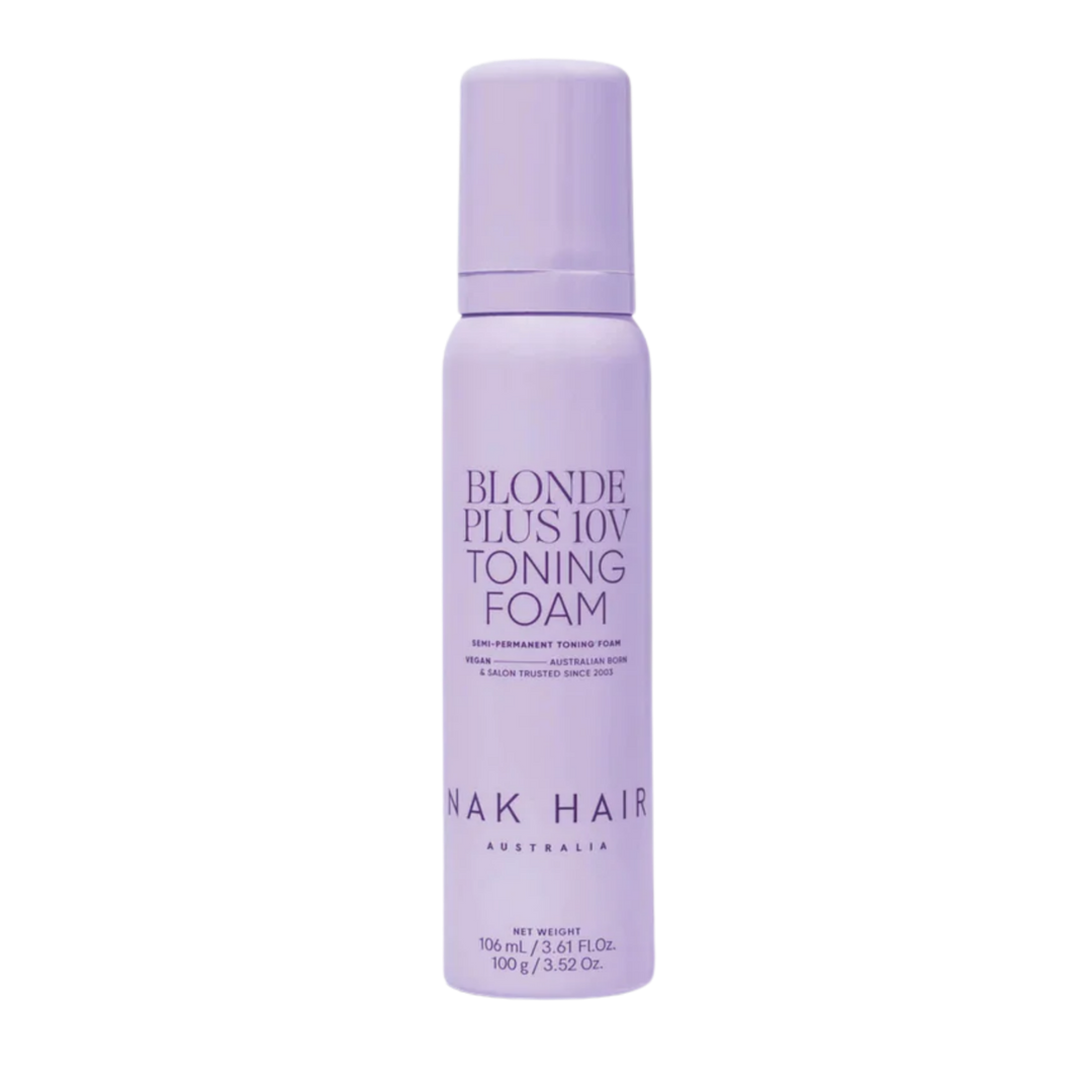 NAK HAIR Signature Blonde Plus 10V Toning Foam | 100g