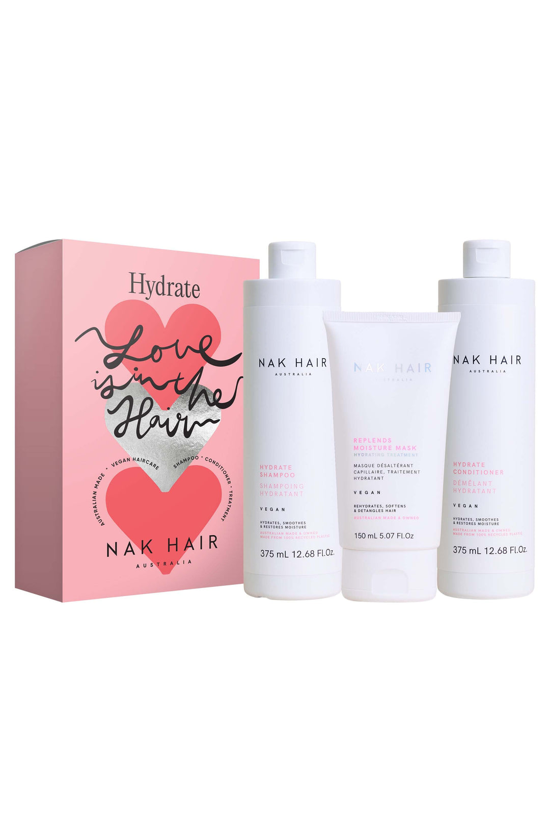 NAK Hair Love is in the Hair Trio Pack | Various Styles