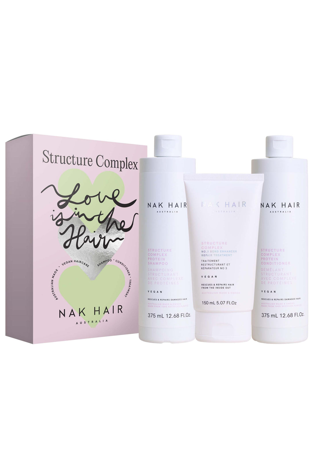 NAK Hair Love is in the Hair Trio Pack | Various Styles