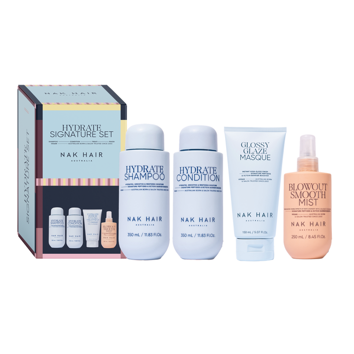 NAK HAIR 2026 Signature Holiday Quad Pack | Various Styles