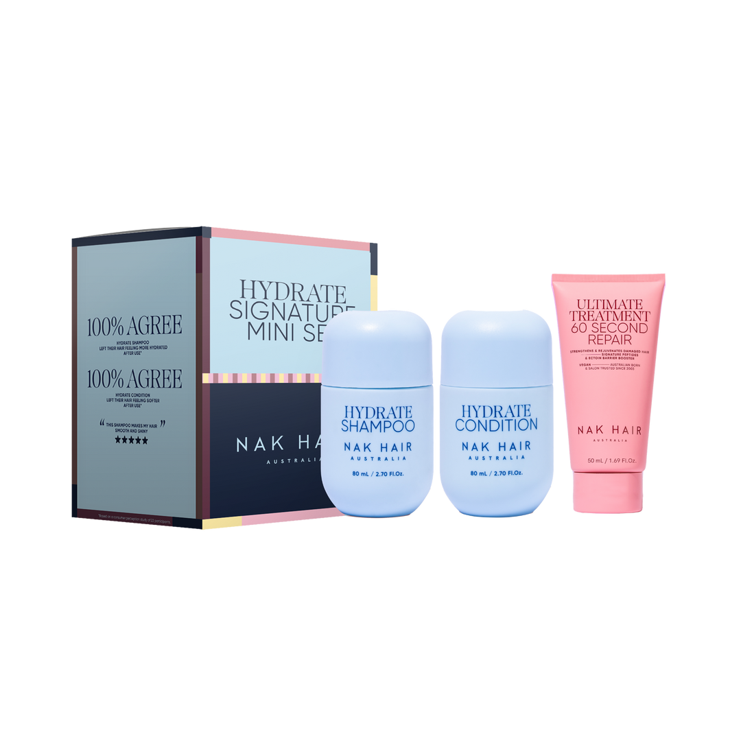 NAK HAIR 2026 Signature Holiday Mini Trio Pack | Various Styles