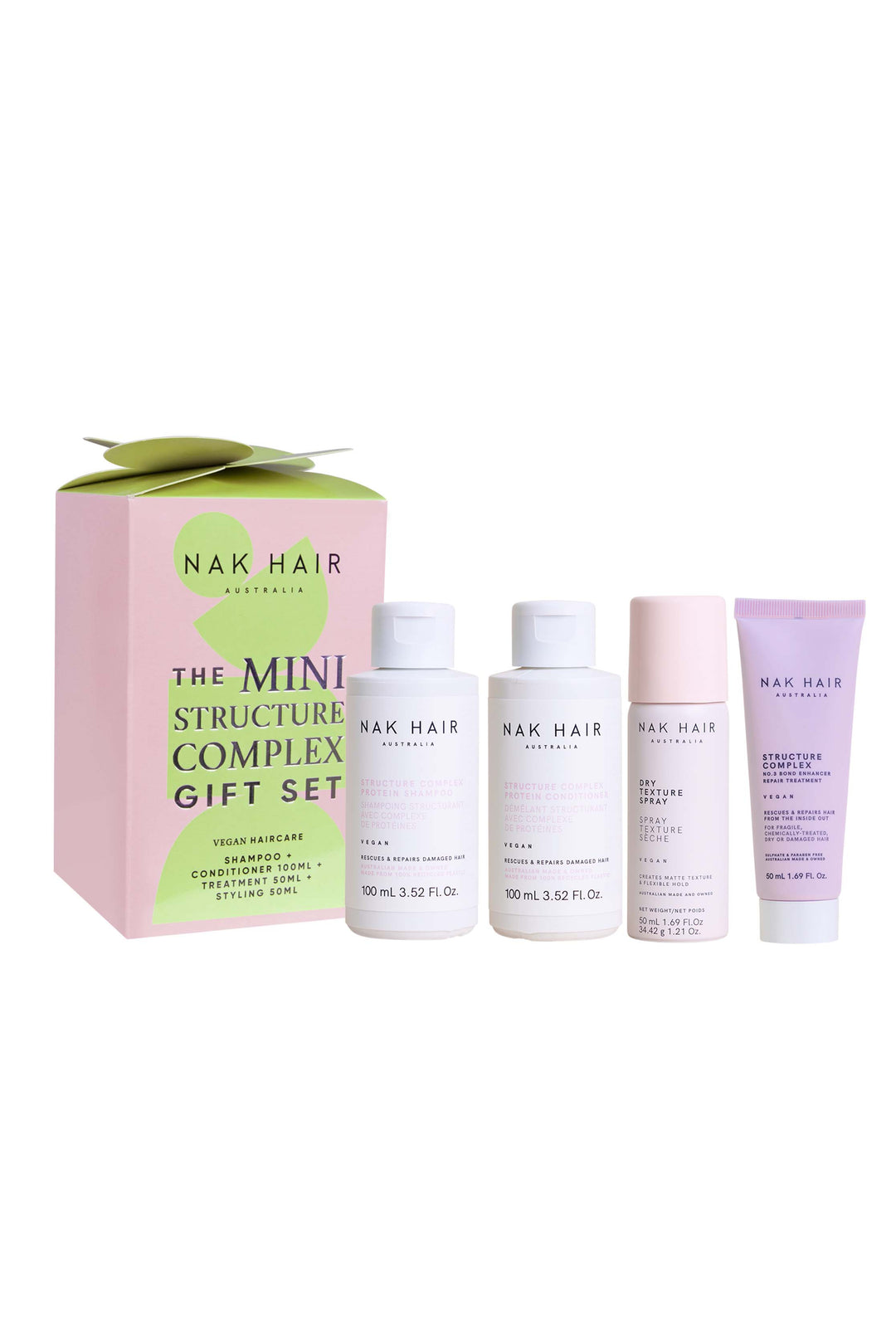 NAK Hair Holiday Mini Quad Pack | Various Styles