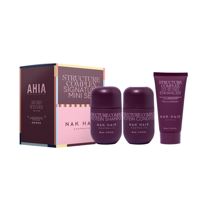 NAK HAIR 2026 Signature Holiday Mini Trio Pack | Various Styles