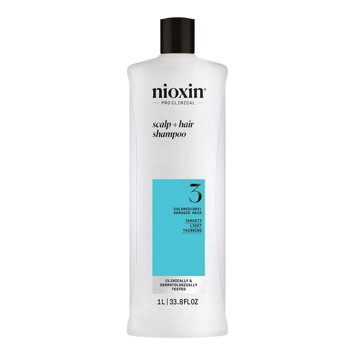 NIOXIN System 3 Scalp and Hair Shampoo | Various Sizes