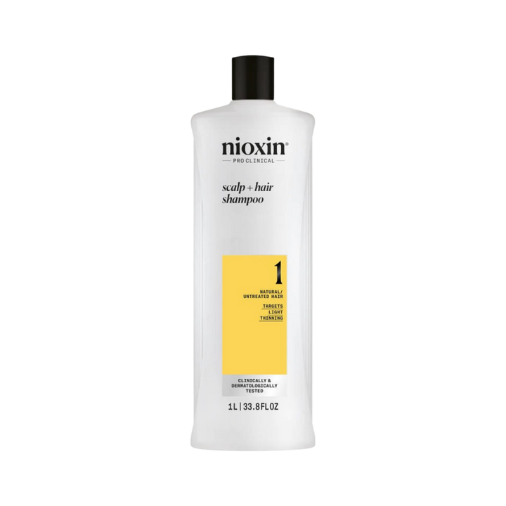 NIOXIN System 1 Scalp + Hair Shampoo | Various Sizes