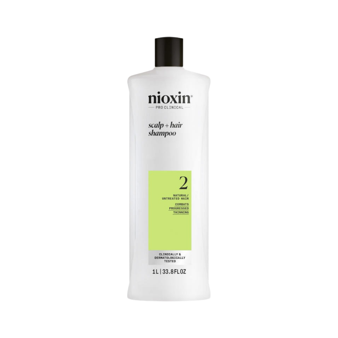 NIOXIN SYSTEM 2 Scalp and Hair Shampoo | Various Sizes