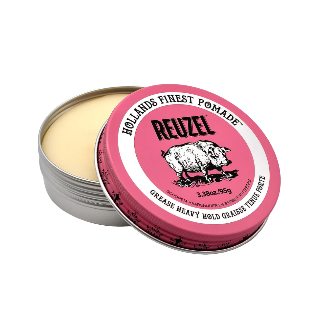 REUZEL Pink Heavy Hold Grease Pomade | 95g