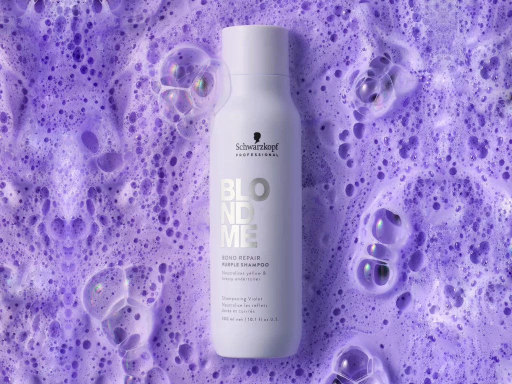 SCHWARZKOPF BlondMe Bond Repair Purple Shampoo | 300ml