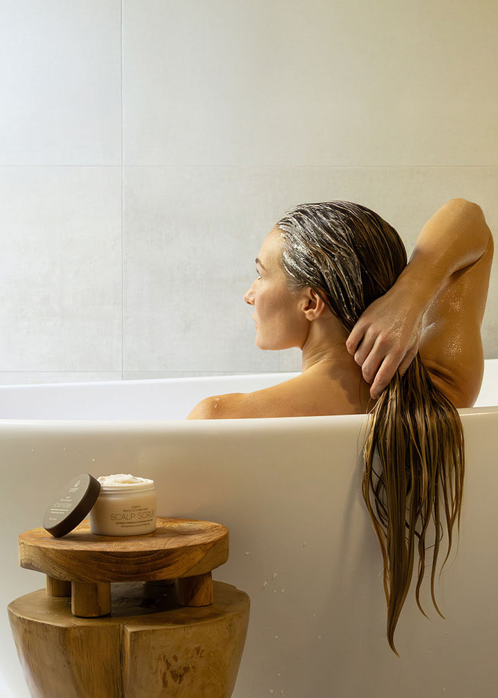 EVERESCENTS Organic Lemon & Cedarwood Scalp Scrub | 180g