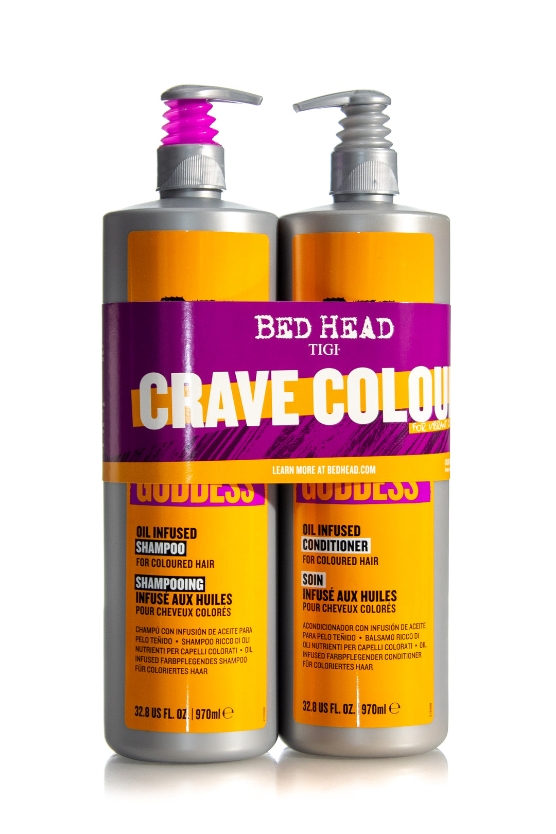 TIGI Colour Goddess Oil Infused Shampoo And Conditioner Duo | 970ml