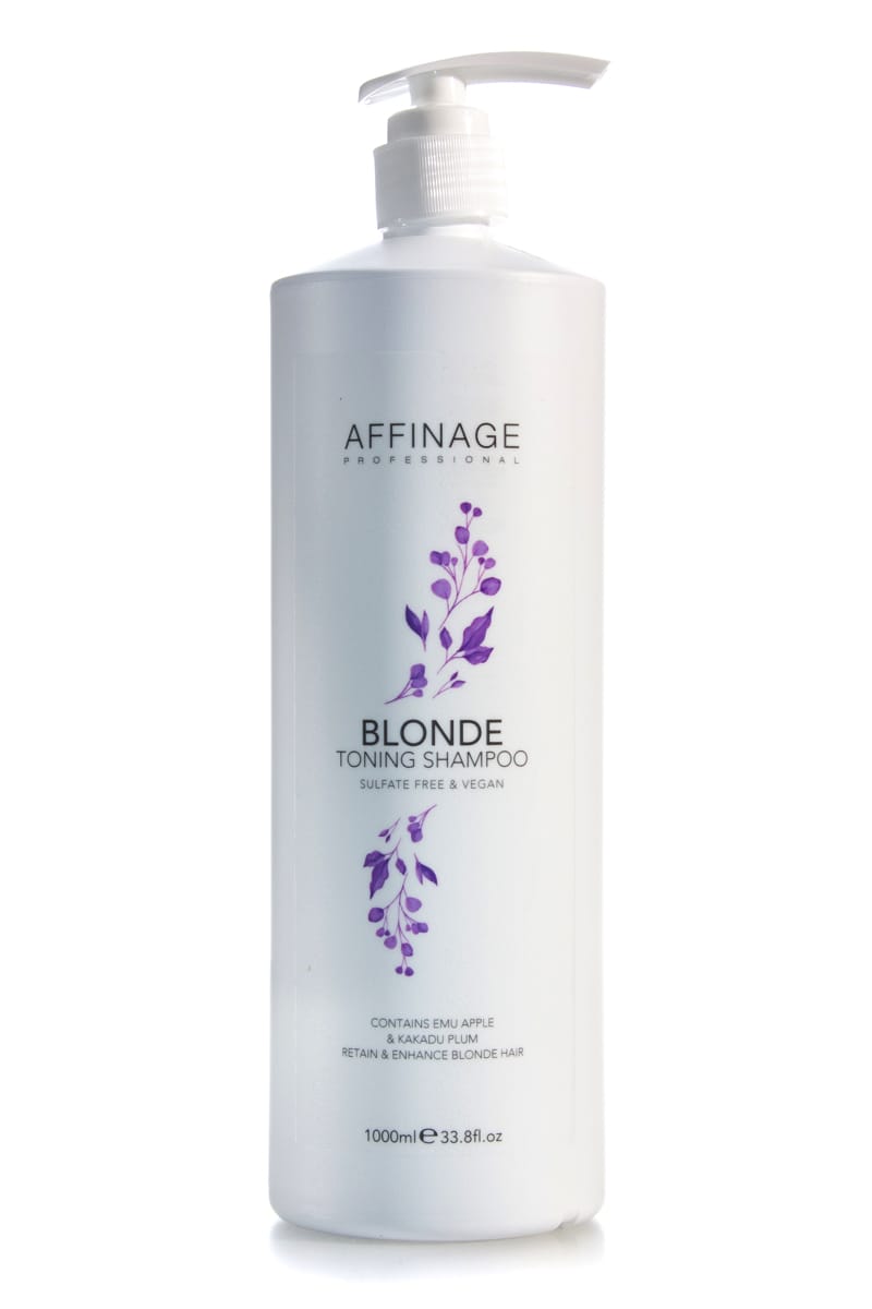 AFFINAGE Professional Blonde Toning Shampoo | Various Sizes