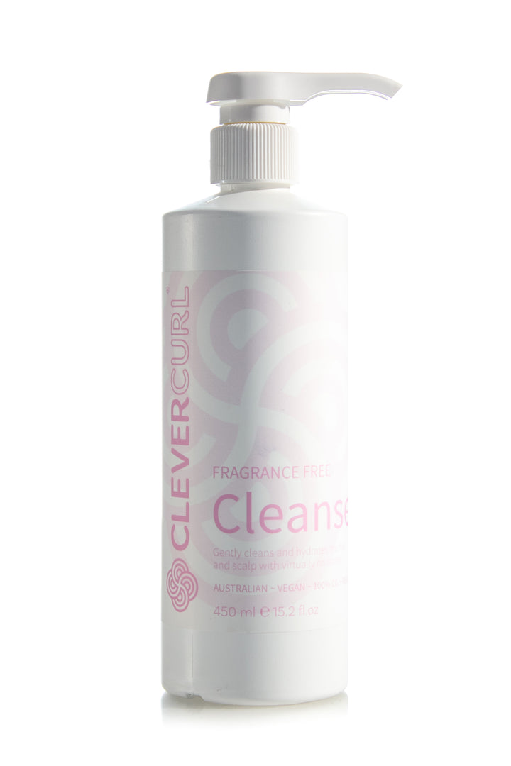 CLEVER CURL Fragrance Free Cleanser | Various Sizes