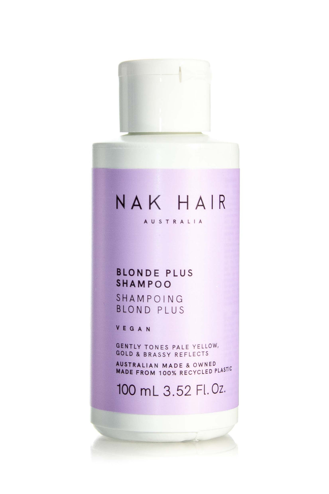 NAK Hair Blonde Plus Shampoo | Various Sizes