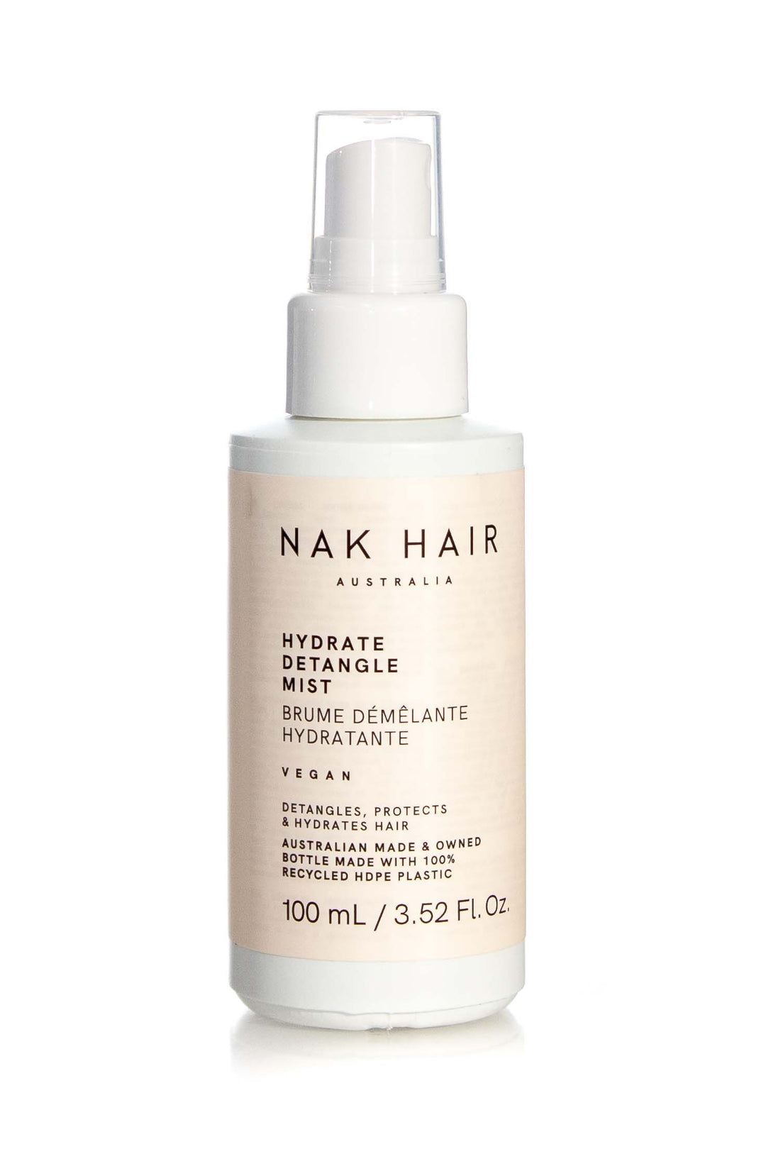 NAK Hair Hydrate Detangle Mist | Various Sizes