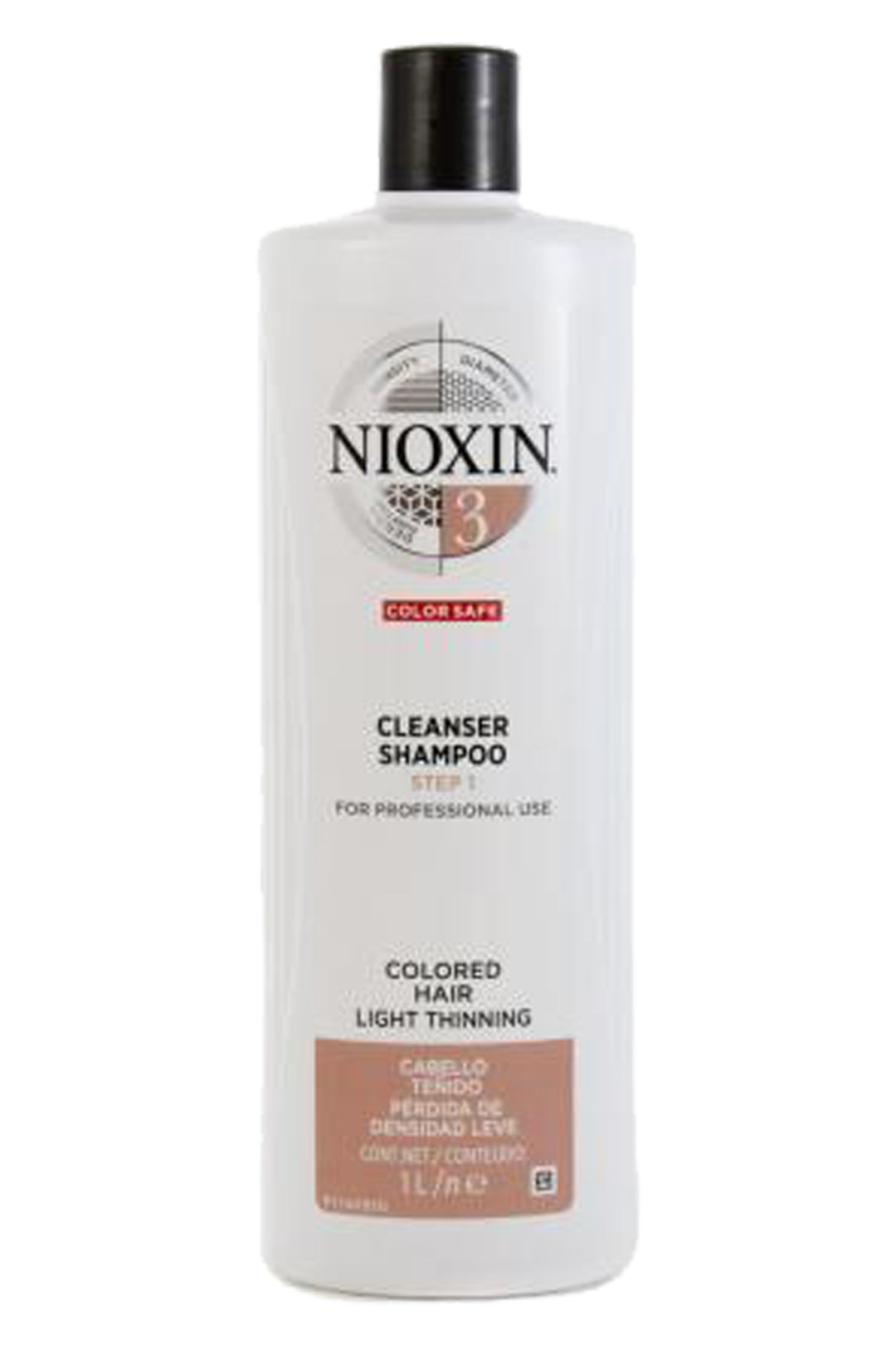 NIOXIN Cleanser Shampoo System 3 | Various Sizes