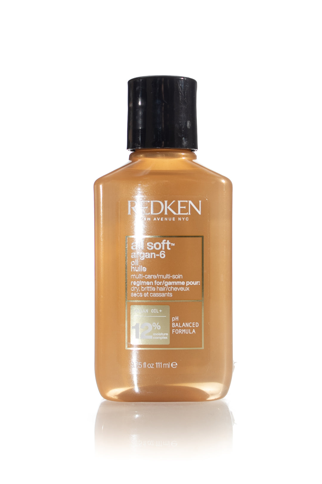 Natural argan oil for dry and brittle hair that provides softness, deep conditioning and shine.