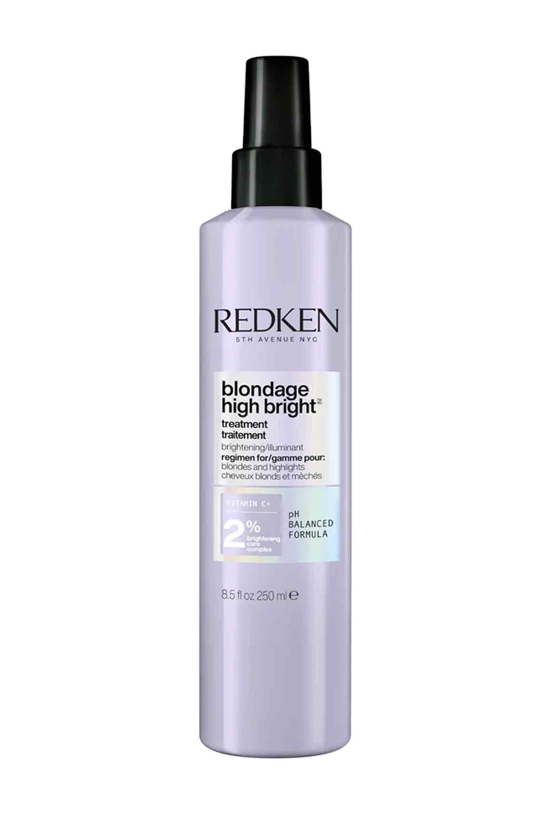 Blonde hair that loses its brightness between visits to the salon? Redken's got you covered. The secret step one in your brightening system, this treatment will prep your hair with chelating agents to clarify before you shampoo.
