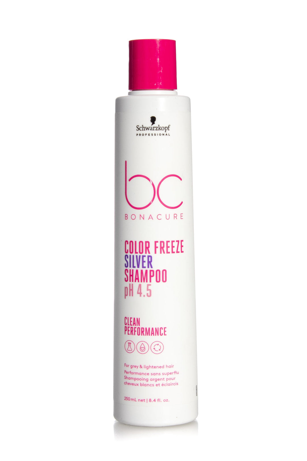 SCHWARZKOPF Bonacure Clean Performance Ph 4.5 Color Freeze Silver Shampoo | 250ml